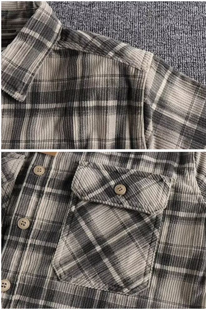 Frank Hardy Washed Corduroy Shirt