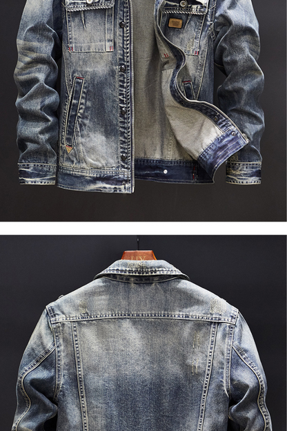 Jack Washington Motorcycle Denim Jacket