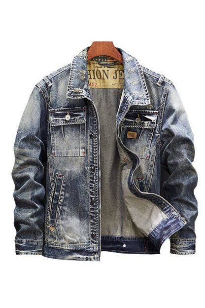 Jack Washington Motorcycle Denim Jacket