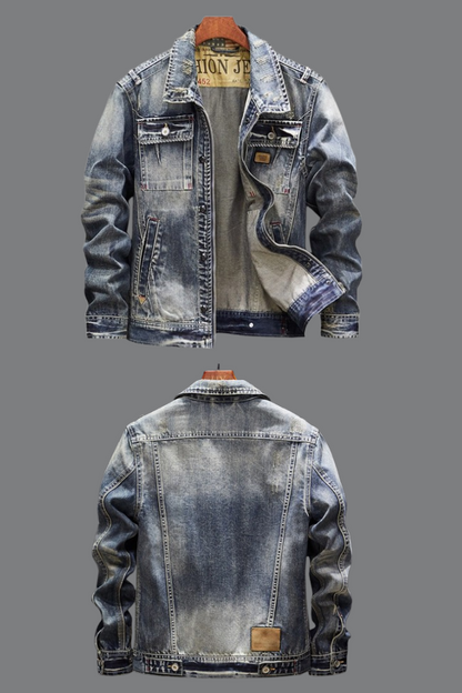 Jack Washington Motorcycle Denim Jacket