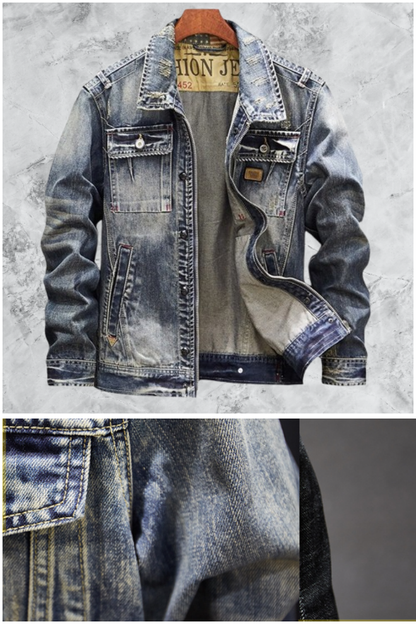 Jack Washington Motorcycle Denim Jacket