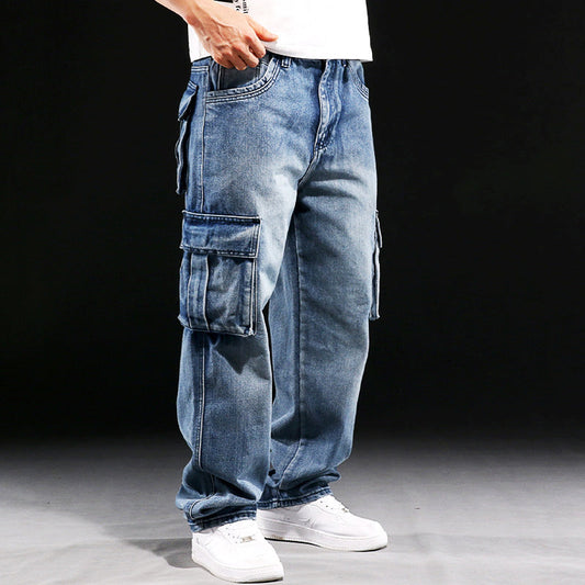Utility Heavyweight Cargo Denim Jeans