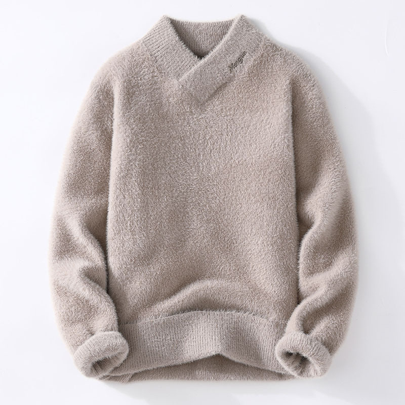 Ben Smith V-neck Wool Sweater