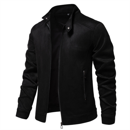 James Scott Suede Leather Jacket