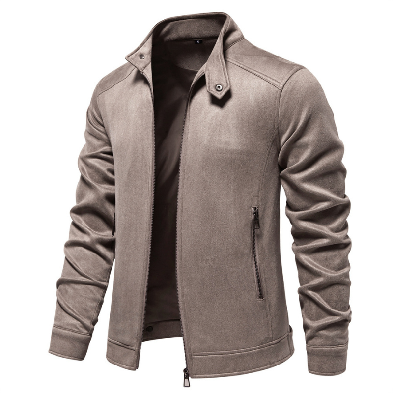 James Scott Suede Leather Jacket