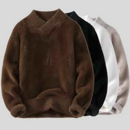 Ben Smith V-neck Wool Sweater