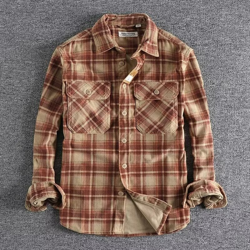 Frank Hardy Washed Corduroy Shirt