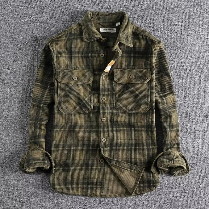 Frank Hardy Washed Corduroy Shirt