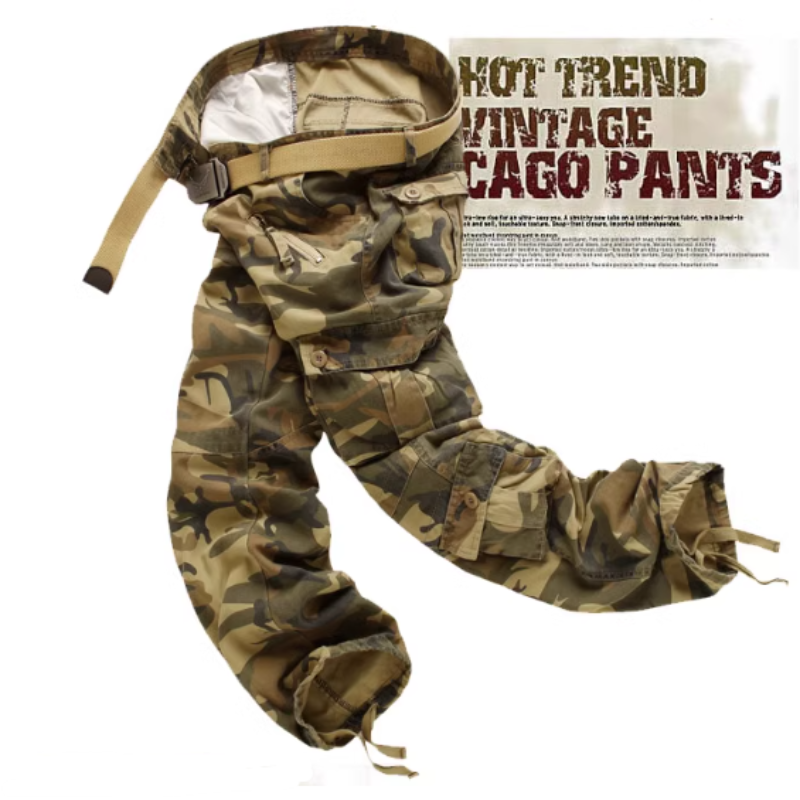 Jack Washington Multi-Pocket Tactical Pants