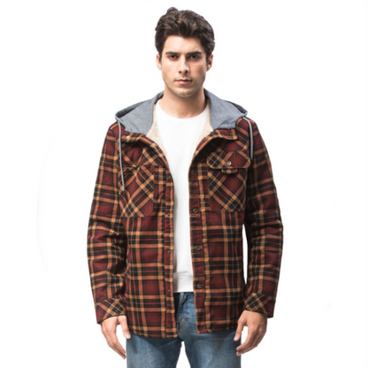 Jack Washington Hooded Lumber Jacket