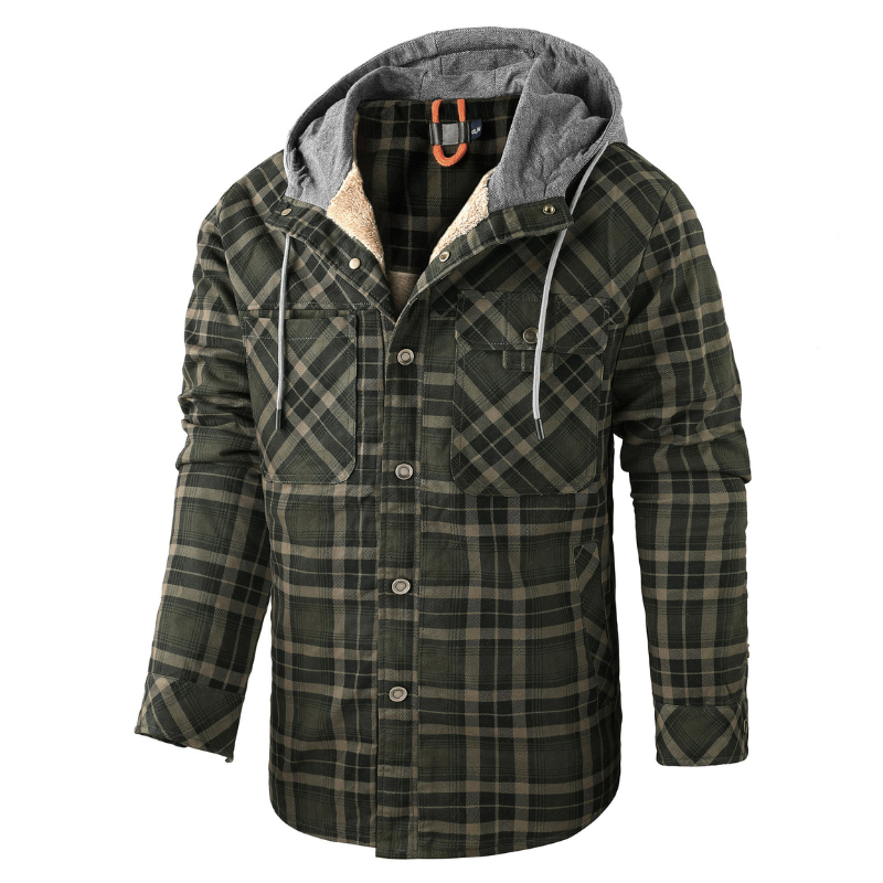 Jack Washington Hooded Lumber Jacket