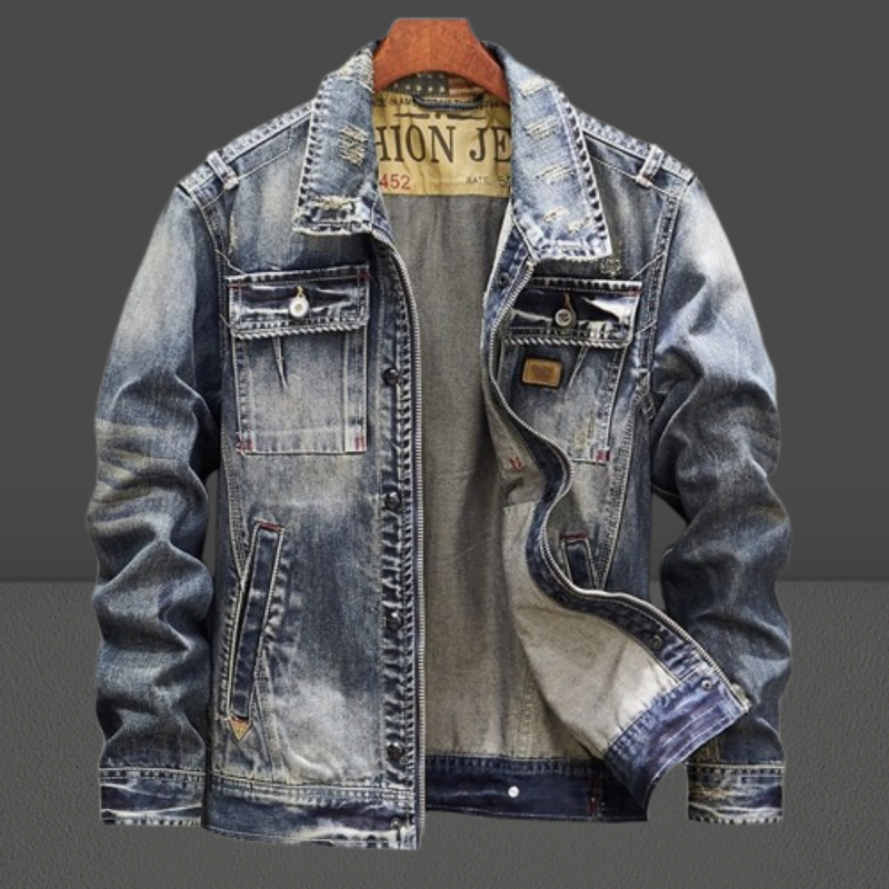 Jack Washington Motorcycle Denim Jacket