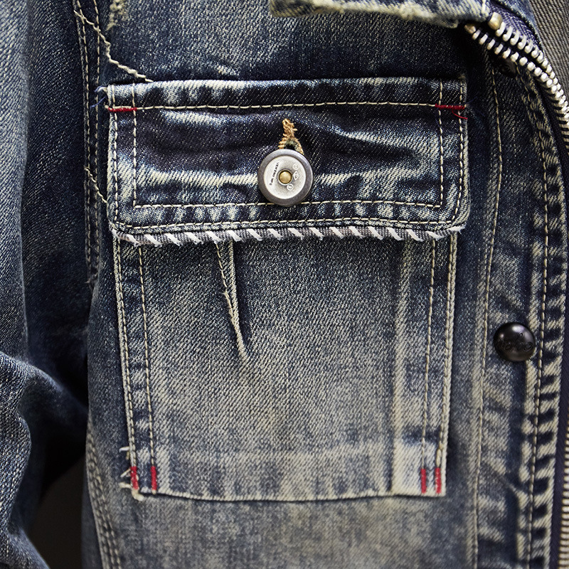 Jack Washington Motorcycle Denim Jacket