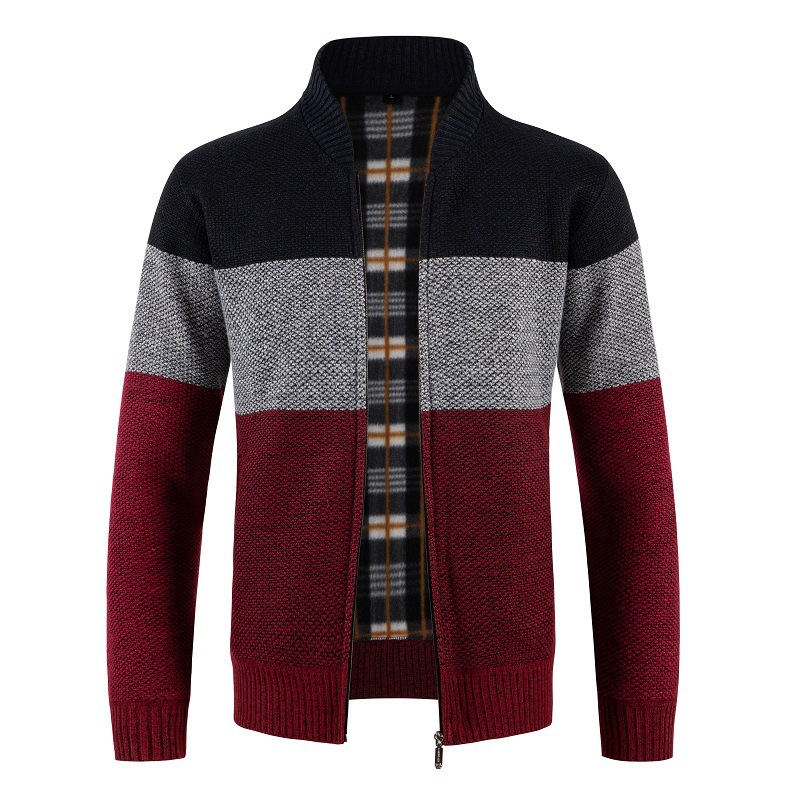 Ben Smith Padded Zipper Cardigan