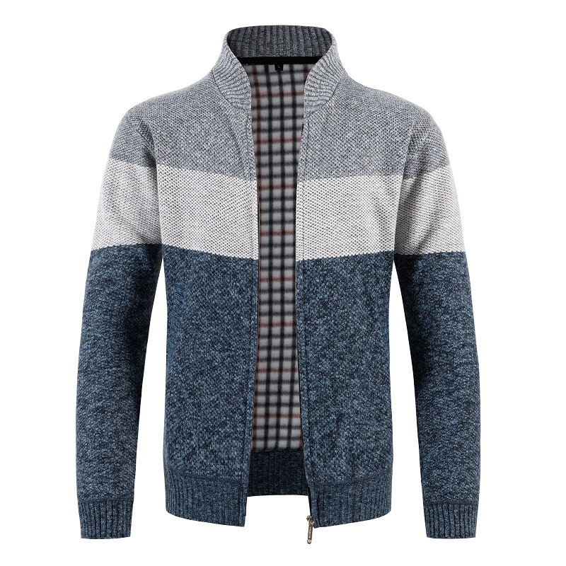 Ben Smith Padded Zipper Cardigan