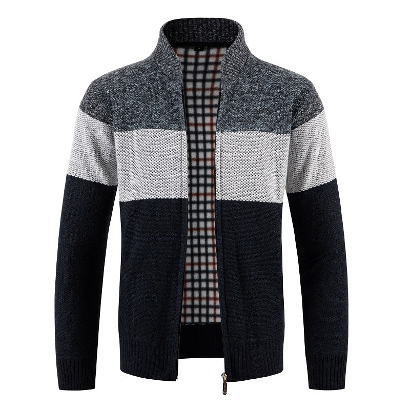 Ben Smith Padded Zipper Cardigan