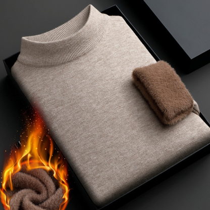 Frank Hardy Turtleneck Fleece Sweater