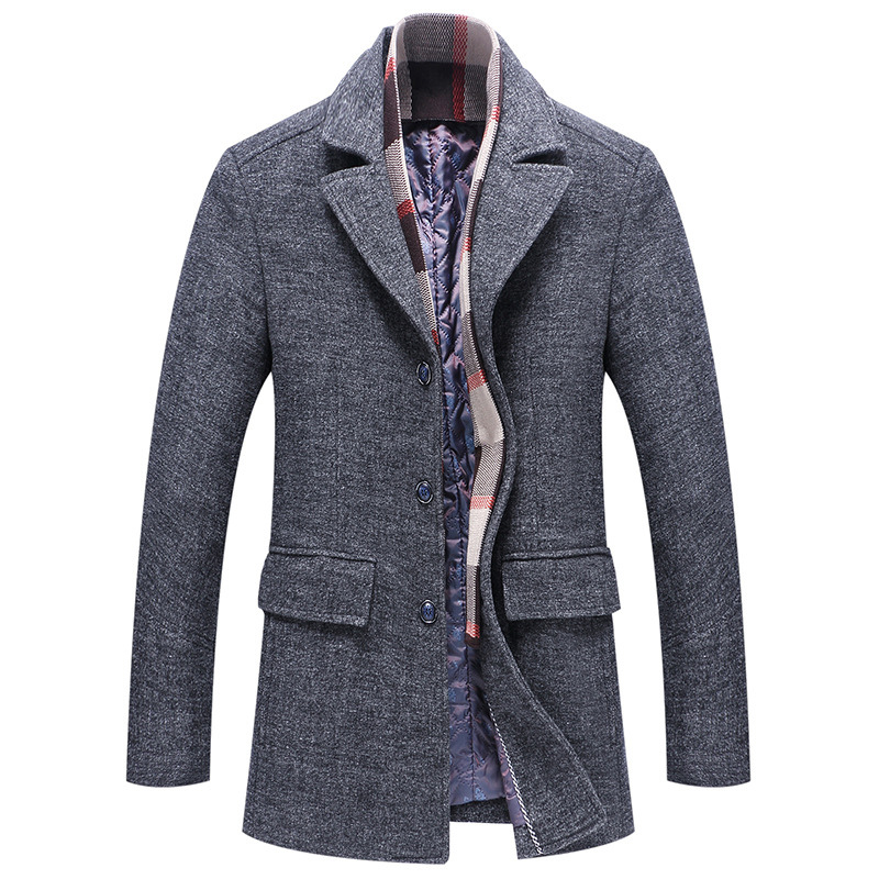 Jack Washington Wool Tweed Coat