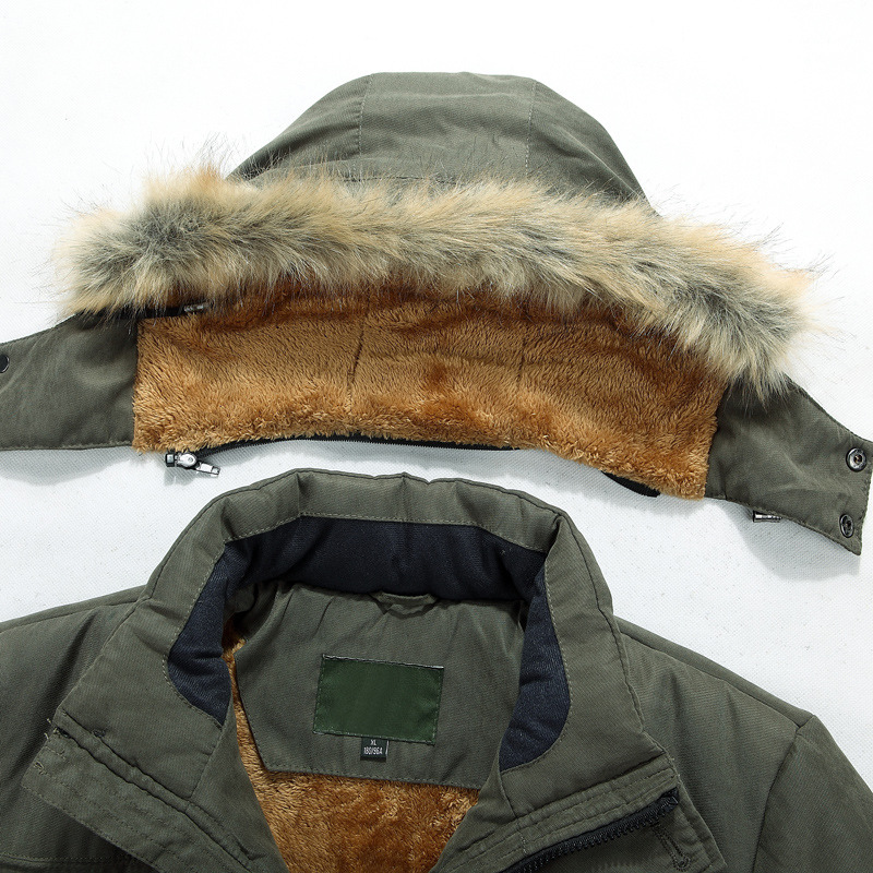 Jack Washington Multi-Pocket Hooded Winter Jacket