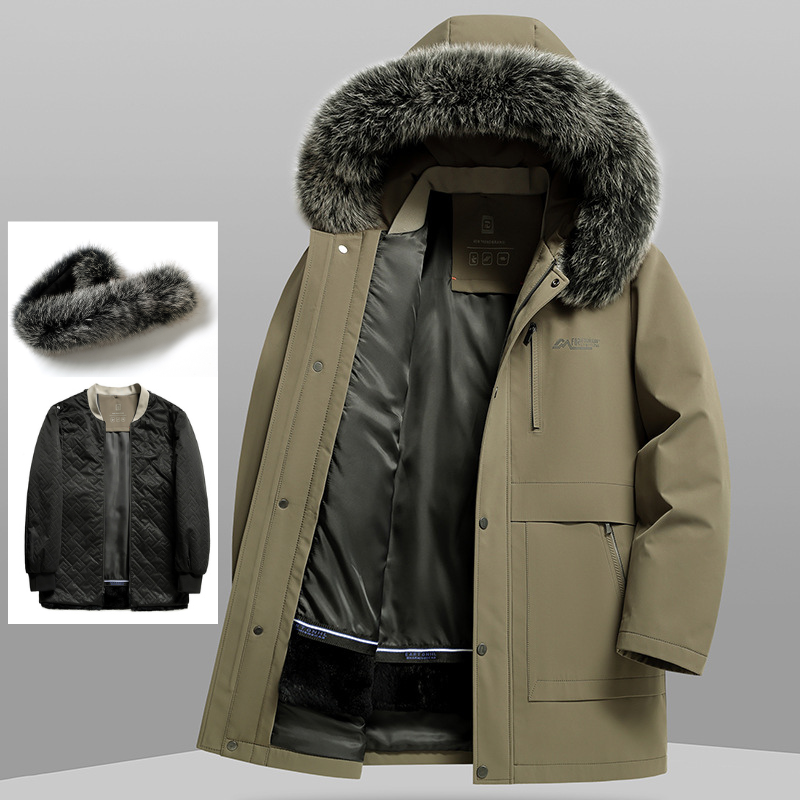 Jack Washington Removable Fur Parka Jacket