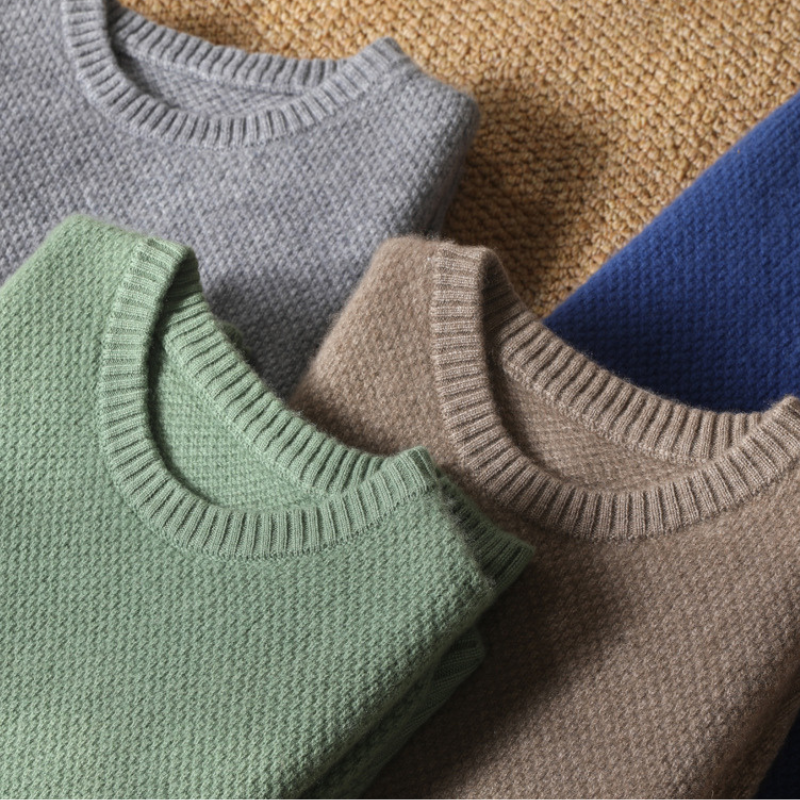 Franco Bianchi Plain Wool Sweater