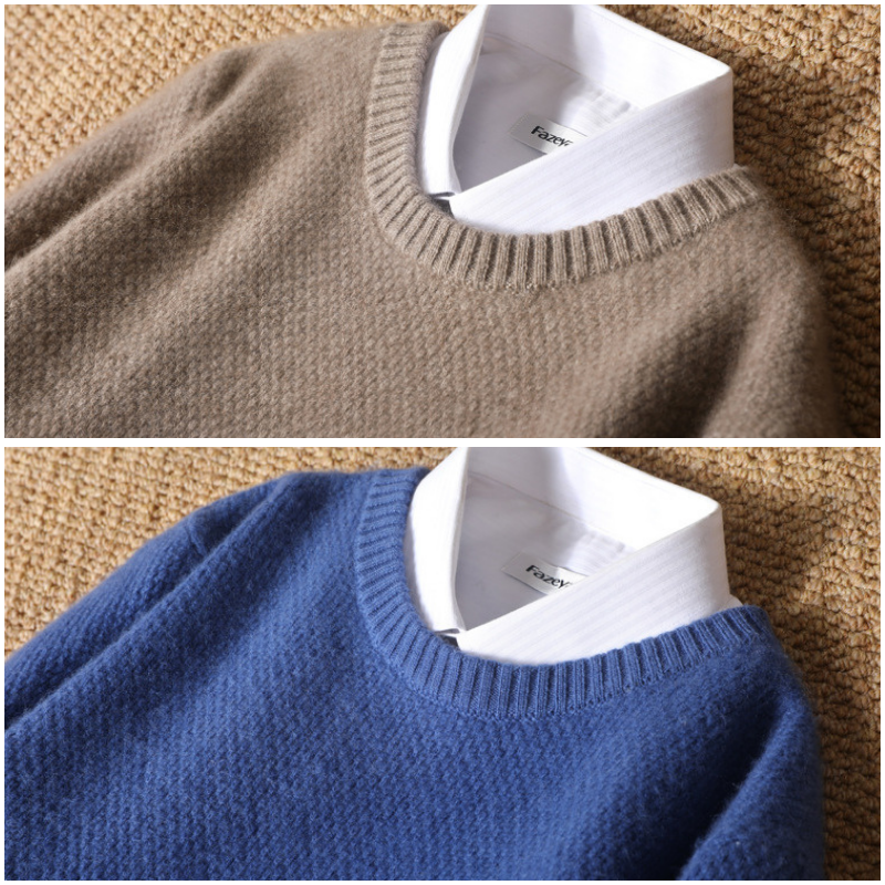 Franco Bianchi Plain Wool Sweater