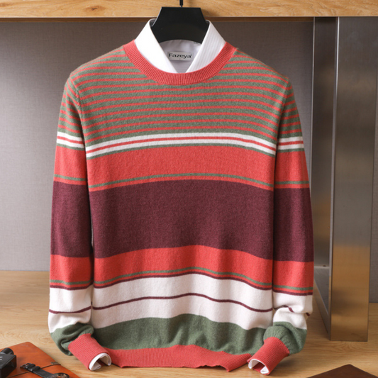 Franco Bianchi Exquisite Wool Sweater