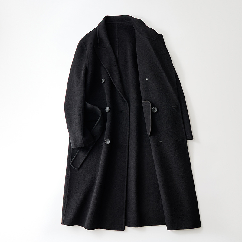 Franco Bianchi Long Wool Trench Coat