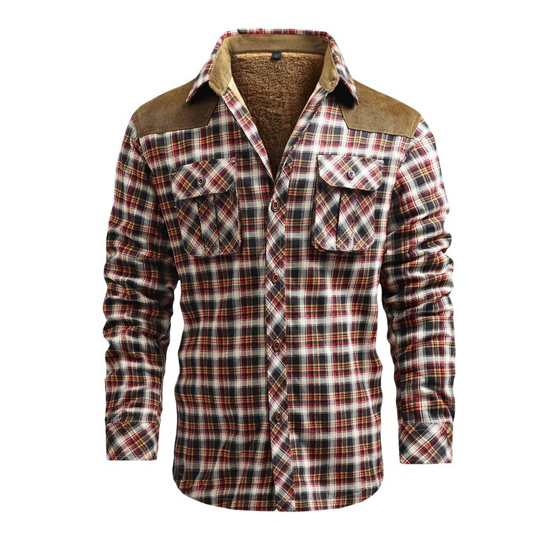 Jack Washington Plaid Plush Shirt