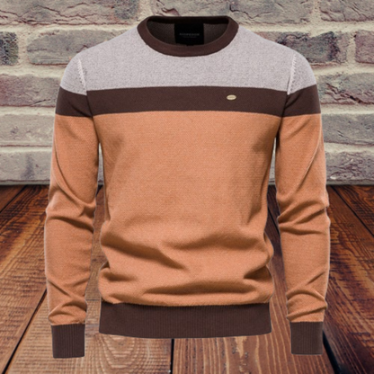 James Scott Round Neck Casual Sweater