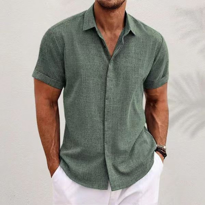 Jack Washington Short-Sleeved Cotton Shirt