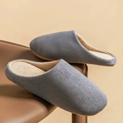Women’s Cozy Minimalist Home Slippers with Plush Interior