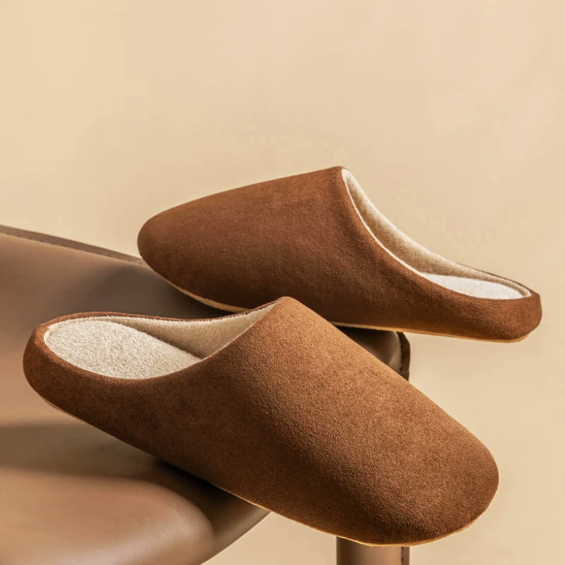 Women’s Cozy Minimalist Home Slippers with Plush Interior