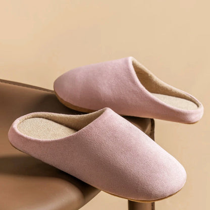 Women’s Cozy Minimalist Home Slippers with Plush Interior