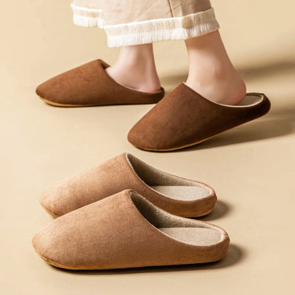 Women’s Cozy Minimalist Home Slippers with Plush Interior
