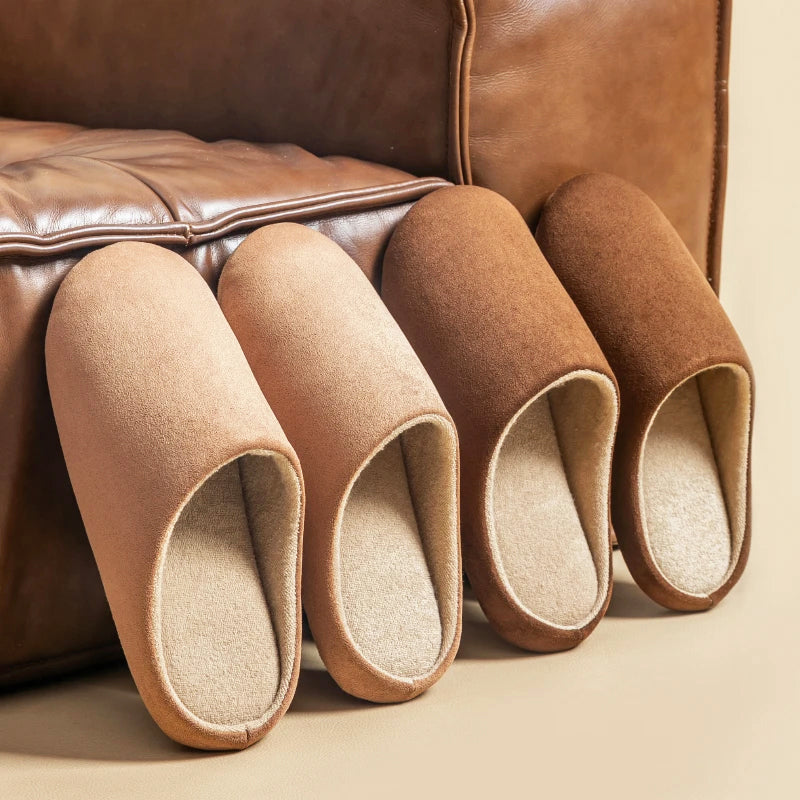 Women’s Cozy Minimalist Home Slippers with Plush Interior