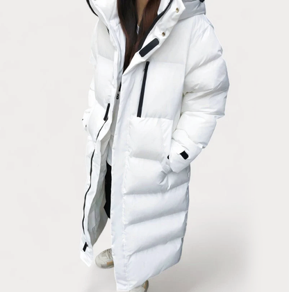 Women’s Full-Length Hooded Puffer Coat