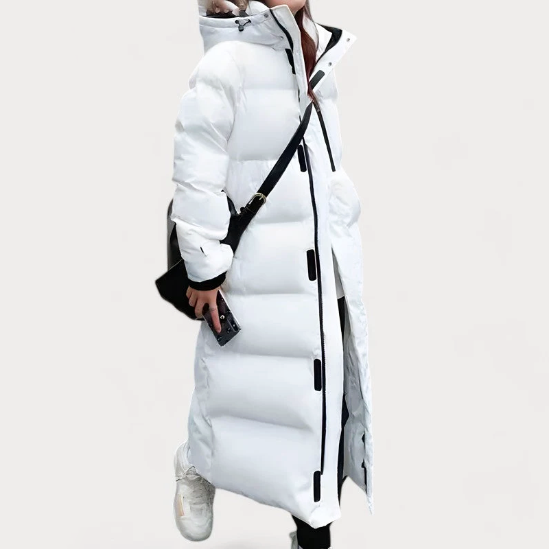 Women’s Full-Length Hooded Puffer Coat