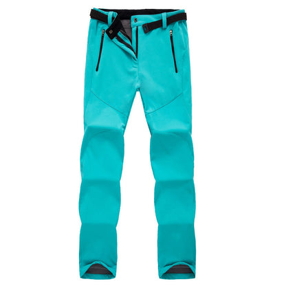 Women’s Fleece-Lined Softshell Pants for Skiing and Hiking