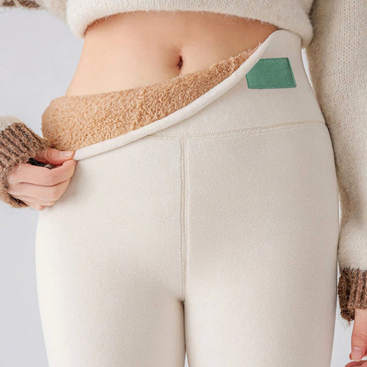 Women’s High-Waist Leggings with Fleece Lining