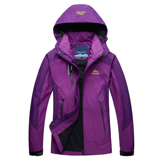 Women’s Waterproof Trail Jacket with Removable Hood