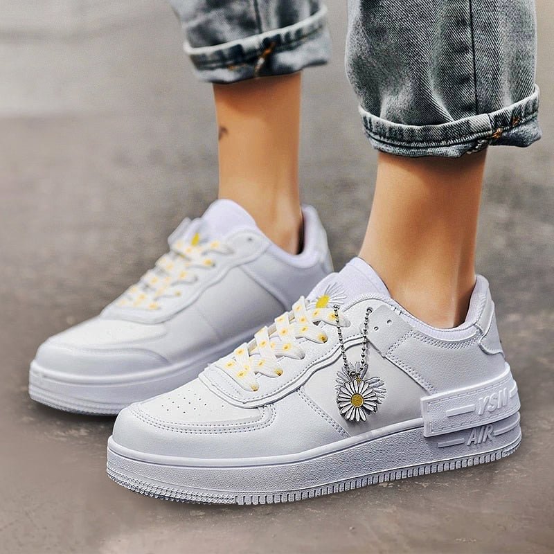 Adeline Floral Sneakers - Infinityloyal