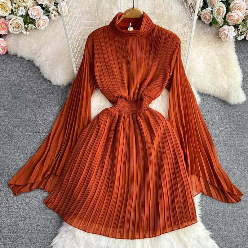 Amelie Fleur Charlene Pleated Dress - Infinityloyal