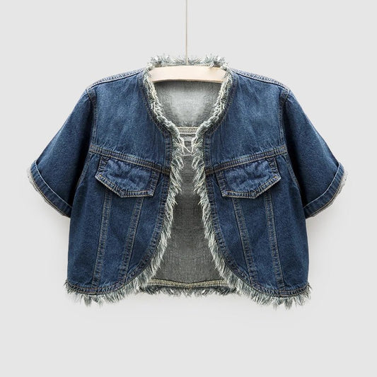 Amelie Fleur Denim Darling Jacket - Infinityloyal