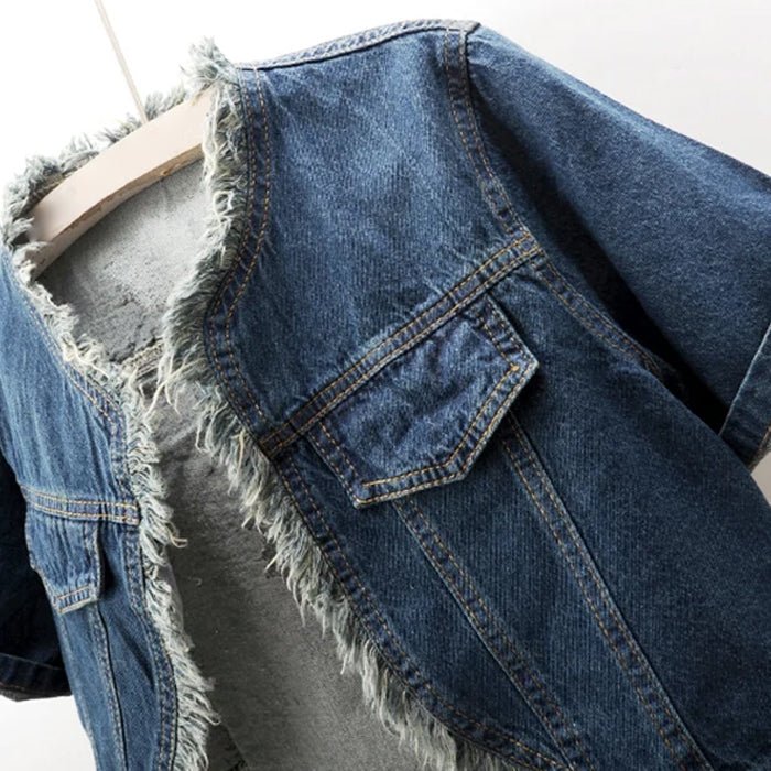 Amelie Fleur Denim Darling Jacket - Infinityloyal