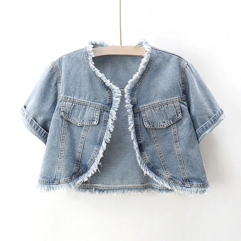 Amelie Fleur Denim Darling Jacket - Infinityloyal