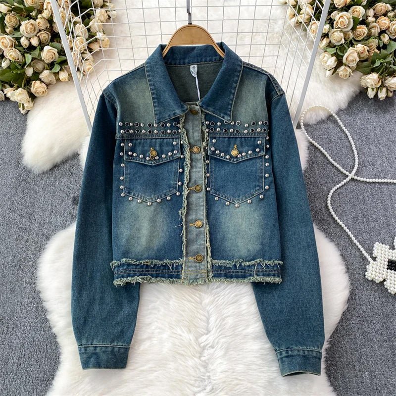 Amelie Fleur La Mode Denim Jacket - Infinityloyal