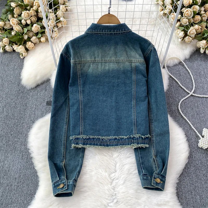 Amelie Fleur La Mode Denim Jacket - Infinityloyal