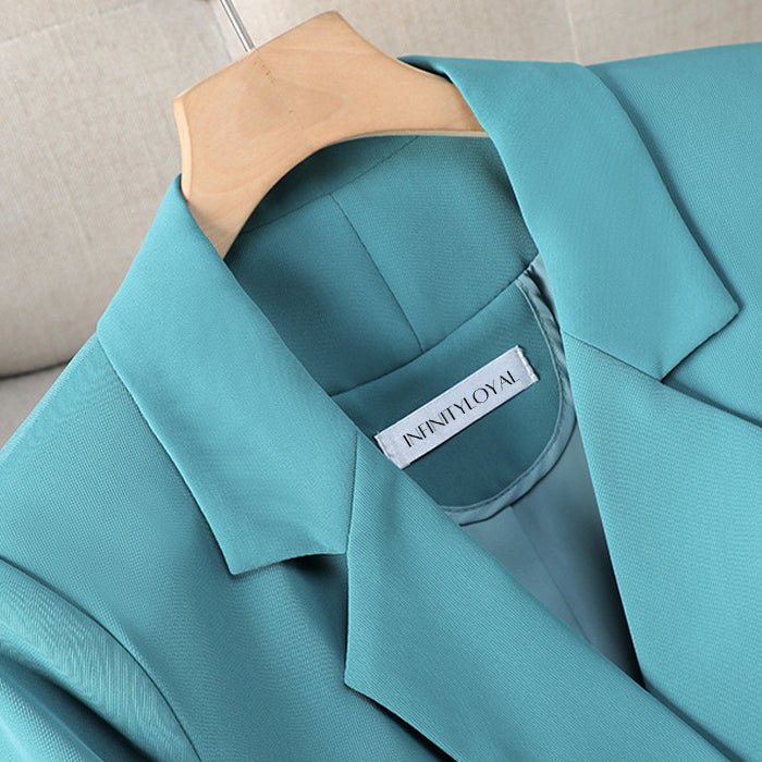 Amelie Fleur Ocean Royalty Blazer - Infinityloyal