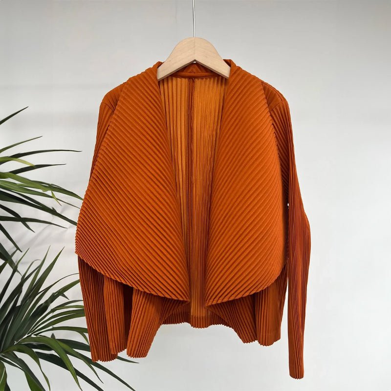 Amelie Fleur Pleated Cardigan - Infinityloyal